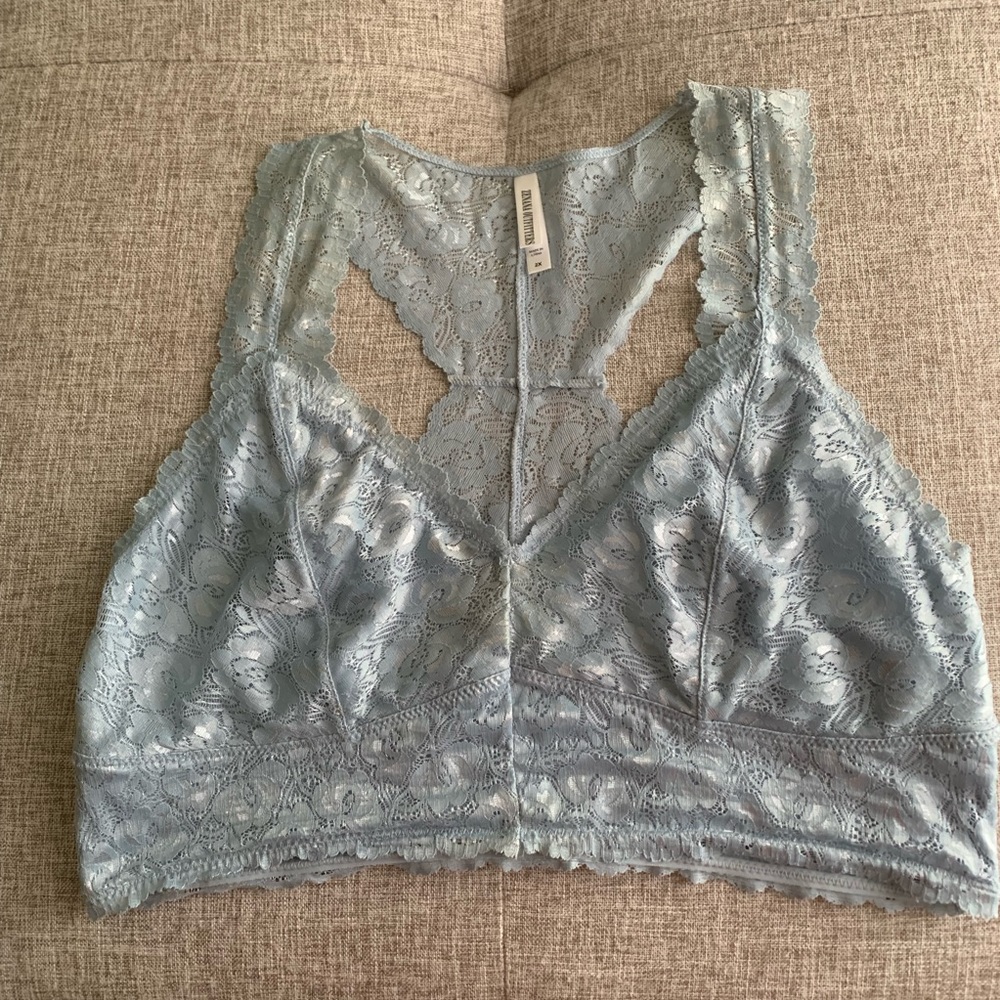 Baby Blue 2X Bralette